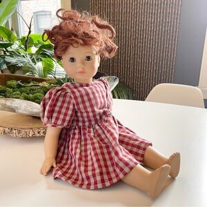 Vintage Gotz Puppe German Red Curly Hair Doll